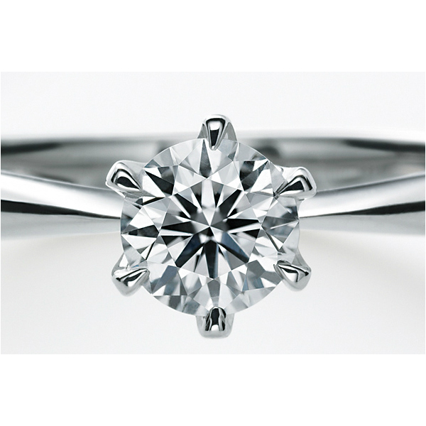 永恒-白18K金钻石戒指