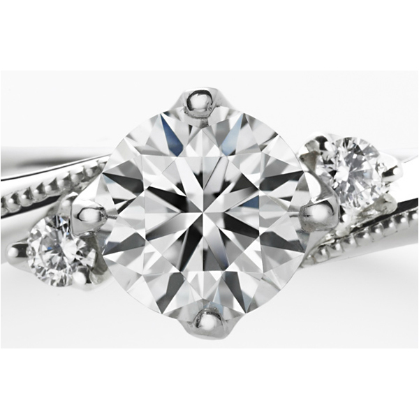 Marry me-白18K金钻石戒指